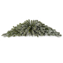 Load image into Gallery viewer, Frosted artificial Christmas swag