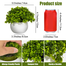 Load image into Gallery viewer, artificial potted plants small size