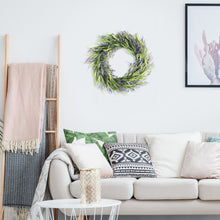 Load image into Gallery viewer, lavender wreath living room wall decor