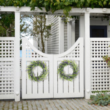 Load image into Gallery viewer, lavender wreath outdoor decor