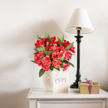 Load image into Gallery viewer, Amaryllis Artificial Flowers Red Mother's Day Gift