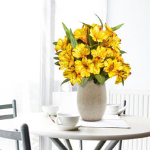 Load image into Gallery viewer, Amaryllis Artificial Flowers Yellow Bouquet Home Décor
