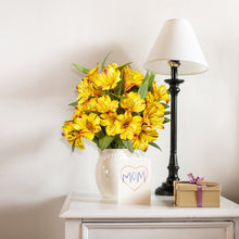 Load image into Gallery viewer, Amaryllis Artificial Flowers Yellow Get Well Gift Mom
