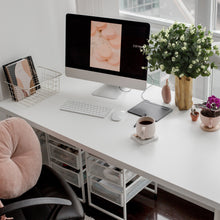 Load image into Gallery viewer, Artificial Eucalyptus Bouquet Office Décor