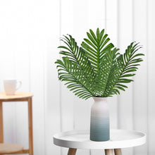Load image into Gallery viewer, Artificial Palm Leaves Green Tropical Décor
