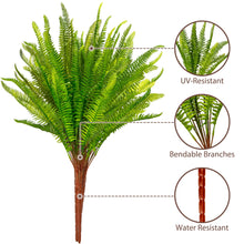 Load image into Gallery viewer, Boston Ferns Real Touch Plastic UV Resistant