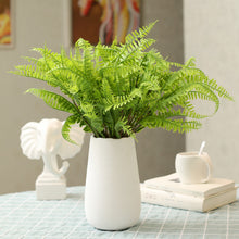 Load image into Gallery viewer, Faux Boston Ferns Light Green Tabletop Décor