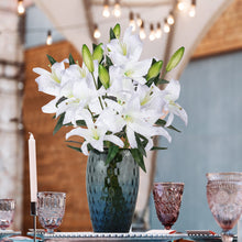 Load image into Gallery viewer, Lily Artificial Flowers White Wedding Table Centerpiece
