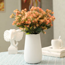 Load image into Gallery viewer, artificial red flowers kitchen table décor