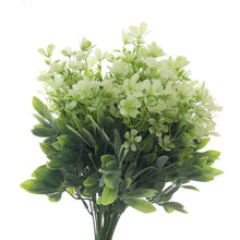 Load image into Gallery viewer, ivory green faux flowers wedding bouquet décor