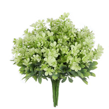 Load image into Gallery viewer, ivory-green faux flowers bouquet