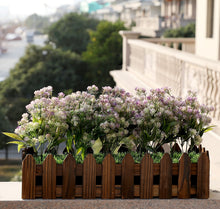 Load image into Gallery viewer, lilac purple artificial flowers balcony décor