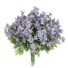 Load image into Gallery viewer, purple artificial flowers bouquet