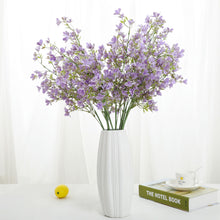 Load image into Gallery viewer, 29" Long Artificial Flowers Purple Table Centerpiece Décor