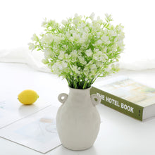 Load image into Gallery viewer, Forget Me Not Artificial White Flowers Table Centerpiece Décor