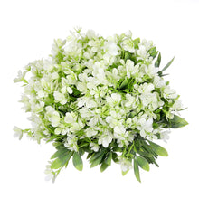 Load image into Gallery viewer, white ranunculus artificial flowers bouquet real-touch plastic