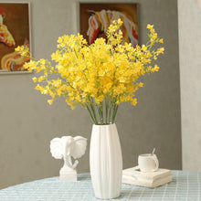 Load image into Gallery viewer, Long Faux Yellow Flowers Table Centerpiece Home Décor