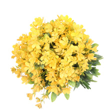 Load image into Gallery viewer, yellow artificial flowers real-touch plastic bouquet