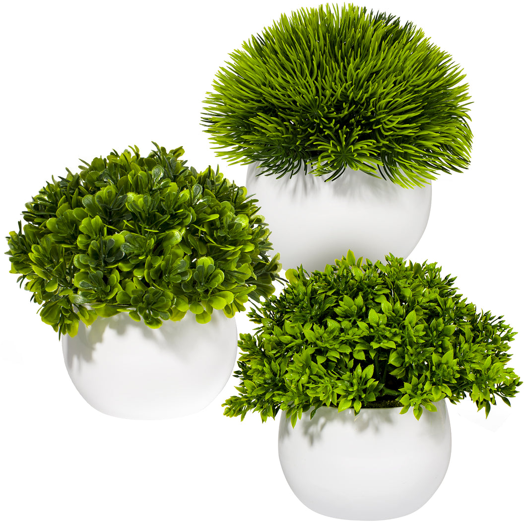 artificial potted plants