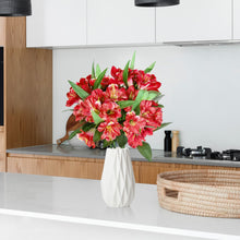 Load image into Gallery viewer, Amaryllis Artificial Flowers Red DIY Arrangement
