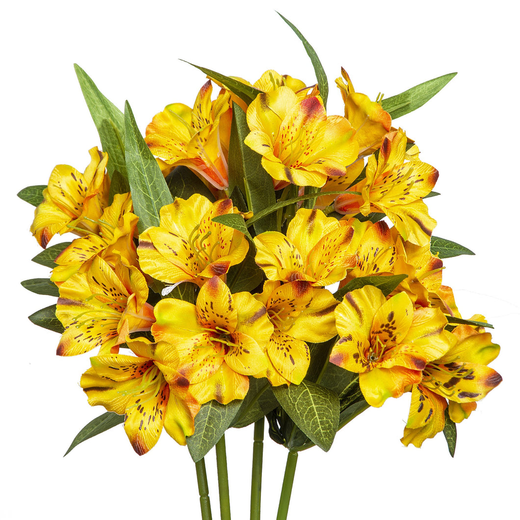 Amaryllis Artificial Flowers Yellow