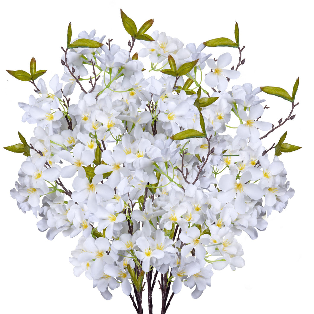 Artificial Apple Blossom White