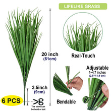 Load image into Gallery viewer, Artificial Wheat Grass 20 Inch Tall
