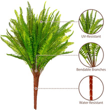 Load image into Gallery viewer, Boston Ferns Real Touch Plastic UV Resistant
