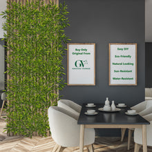 Load image into Gallery viewer, Faux Bamboo Tree Branches DIY Green Wall
