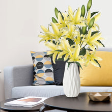 Load image into Gallery viewer, Lily Artificial Flowers Yellow Home Décor
