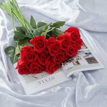 Load image into Gallery viewer, Red Roses Real-Touch Bouquet
