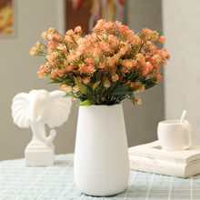 Load image into Gallery viewer, artificial red flowers kitchen table décor
