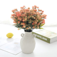 Load image into Gallery viewer, artificial wildflower table centerpiece red
