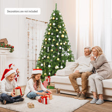 Load image into Gallery viewer, green artificial Christmas tree family winter holidays indoor decoration
