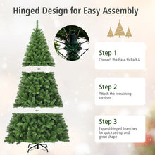 Load image into Gallery viewer, green artificial Christmas tree instructions
