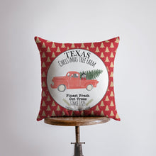 Load image into Gallery viewer, farmhouse red Christmas pillow cover
