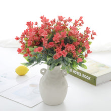 Load image into Gallery viewer, faux coral flowers bouquet home décor 
