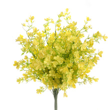 Load image into Gallery viewer, 29&quot; Tall Artificial Flowers Lemon-Yellow Real-Touch Plastic Myosotis Bouquet
