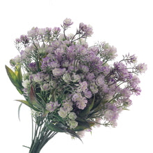 Load image into Gallery viewer, lilac purple faux flowers bouquet
