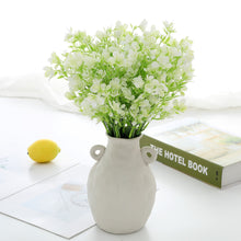 Load image into Gallery viewer, Forget Me Not Artificial White Flowers Table Centerpiece Décor 
