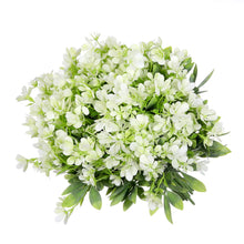 Load image into Gallery viewer, white ranunculus artificial flowers bouquet real-touch plastic 
