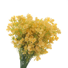 Load image into Gallery viewer, Forget Me Not Yellow Artificial Flowers Real-Touch Bouquet 

