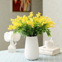 Load image into Gallery viewer, yellow artificial flowers table centerpiece décor 
